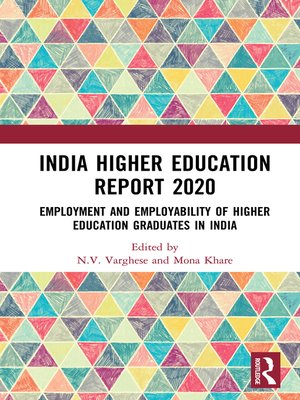 cover image of India Higher Education Report 2020